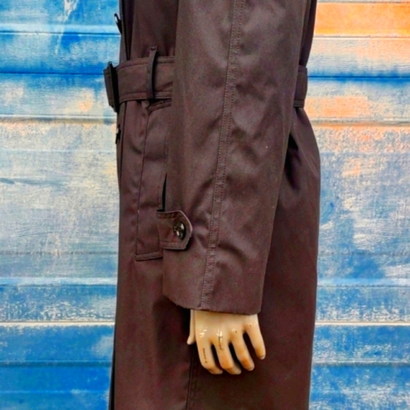 DEFENCE LOGISICS AGENCY OFFICIAL WOMANS ALL WEATHER LINED ARMY TRENCH COAT - Picture 9 of 17